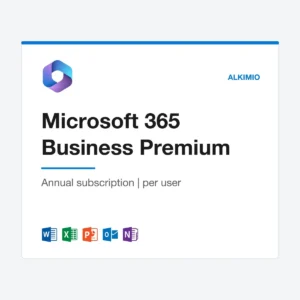 Microsoft 365 Business Premium license (annual, per user) from Alkimio