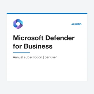 Microsoft Defender for Business license (annual, per user) from Alkimio
