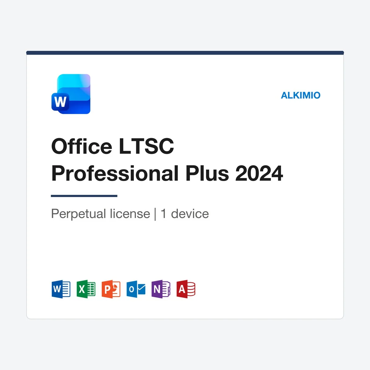 Office LTSC Professional Plus 2024 license (1 device) from Alkimio