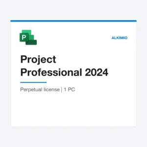 Project Professional 2024 license (1 PC) from Alkimio
