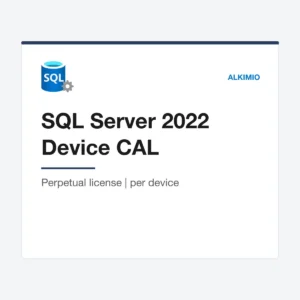 SQL Server 2022 Device CAL (1 device) from Alkimio