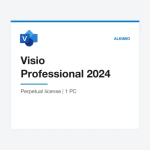 Visio Professional 2024 license (1 PC) from Alkimio