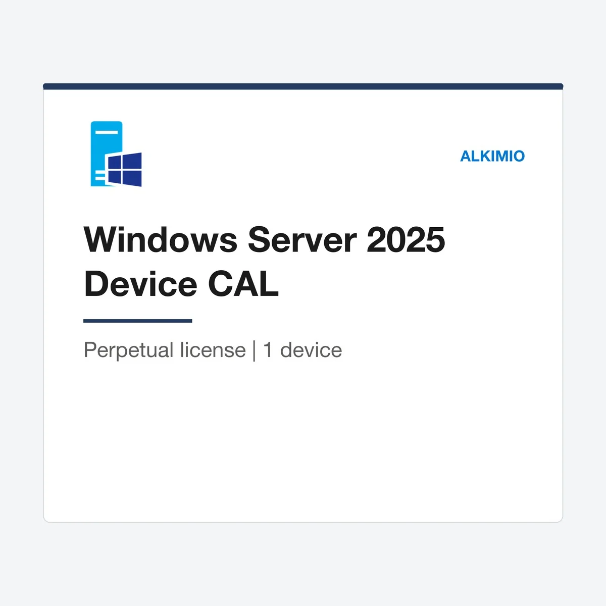 Windows Server 2025 Device CAL (1 device) from Alkimio